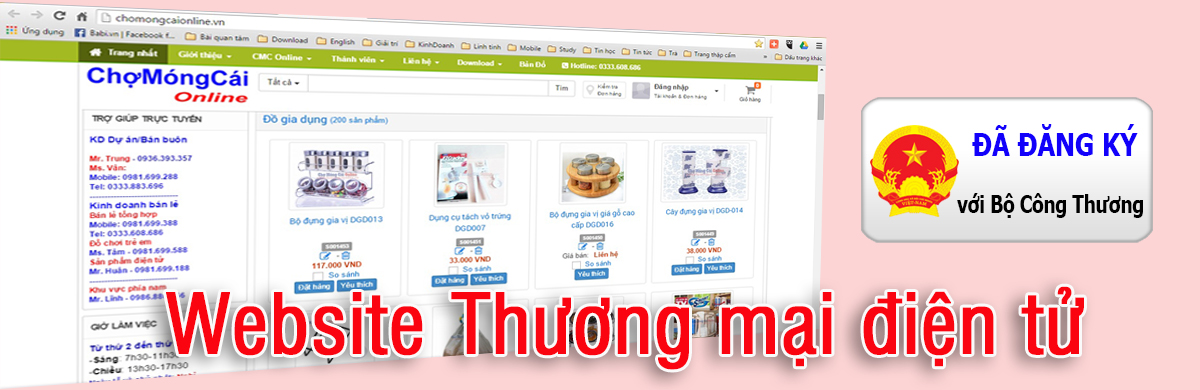 chomongcaionline da dang ky voi bo cong thuong