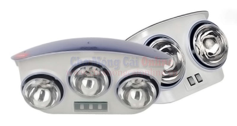Đèn sưởi nhà tắm yuba 2 bóng và 3 bóng
