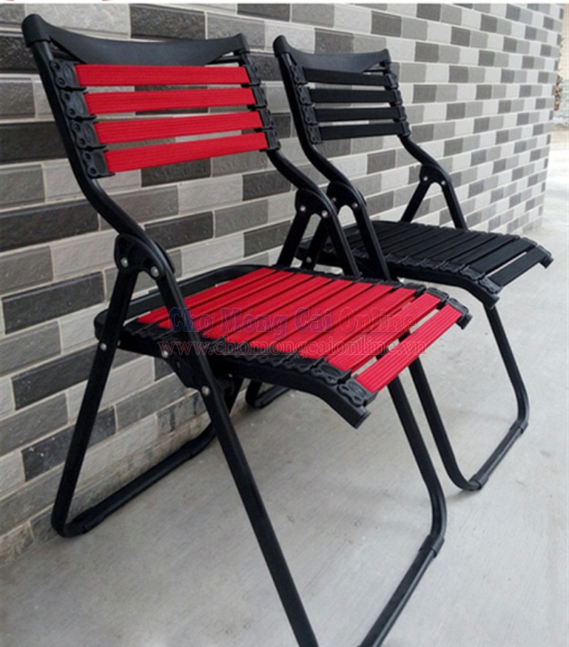 Ghế gấp dây cao su