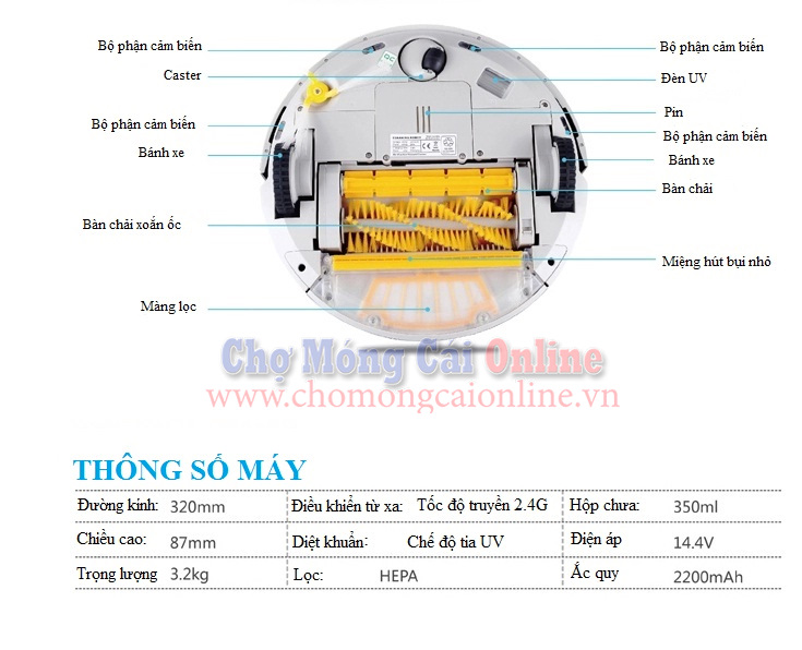 robot hut bui thong minh 3