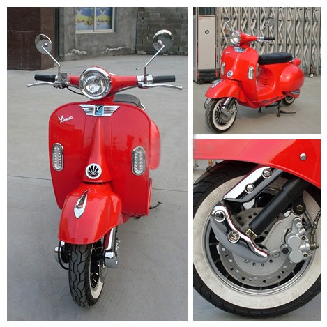 xe may dien kieu dang vespa 4