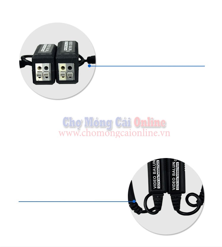 Video balun JA 1001R 2