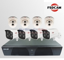 Bộ 8 Camera quan sát FSDCAM