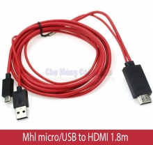 Cáp chuyển đổi MHL Micro USB sang HDMI